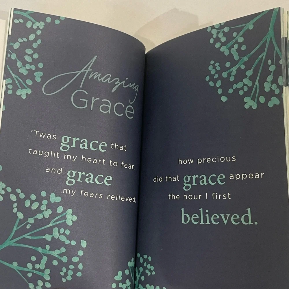 Amazing Grace Faith Based Promise Book with Jewelry Bundle Inspirational Gift